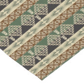 民族のアフリカの種族の幾何学的なパターン ショートテーブルランナー (コーナー)