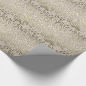 民族のアフリカの種族の幾何学的なパターン ラッピングペーパー (角)