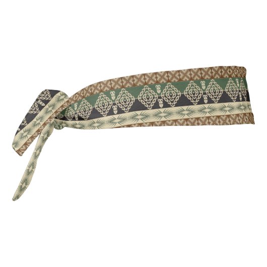 民族のアフリカの種族の縞模様。 タイヘッドバンド (回転270)