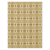 民族のアフリカの種族パターン テーブルクロス (正面)