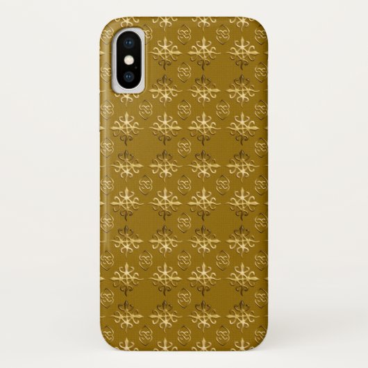 民族のアフリカの種族パターン。 Adinkraの記号 Case-Mate iPhoneケース (裏面)