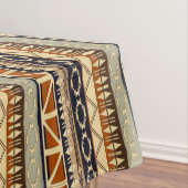 民族のアフリカの継ぎ目が無いパターン テーブルクロス (インサイチュ)