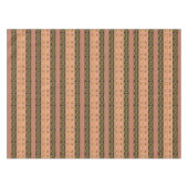 民族のアフリカの金パターン テーブルクロス (正面(横))