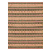 民族のアフリカの金パターン テーブルクロス (正面)