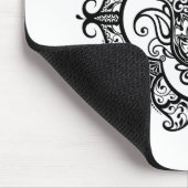 民族のオーナメントの落書きのHamsa マウスパッド (コーナー)