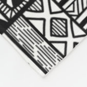 民族のオーナメント フリースブランケット (角)