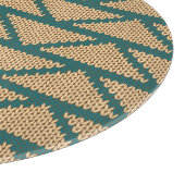 民族のスタイルによって編まれるパターン カッティングボード (角)