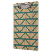 民族のスタイルによって編まれるパターン クリップボード (左)