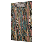 民族のスタイルの抽象的なパターン クリップボード (左)