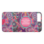 民族のスタイル動物パターン|モノグラム Case-Mate iPhoneケース (裏面(横))