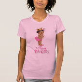 民族のチームプリンセスの性はベビーシャワーを明らかにします Tシャツ (正面)