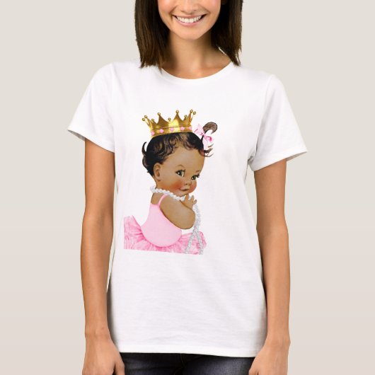民族のプリンセスバレリーナベビー Tシャツ (正面)