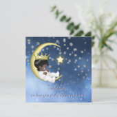 民族のベイビーシャワー 招待状 (スタンド正面)