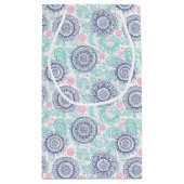 民族のペイズリーパターン スモールペーパーバッグ (裏面)