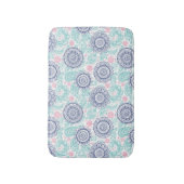 民族のペイズリーパターン バスマット (正面縦)