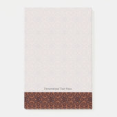 民族のモダンで幾何学的なパターン2 ポストイット (正面)