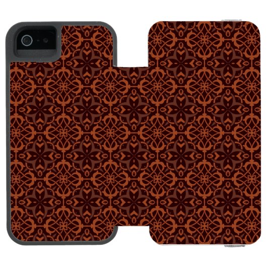 民族のモダンで幾何学的なパターン2 INCIPIO iPhoneウォレットケース (フォリオ Open)