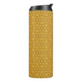 民族のモダンで幾何学的なパターン3 タンブラー (回転左)