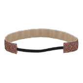 民族のモダンで幾何学的なパターン アスレチックヘッドバンド (裏面)