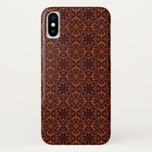 民族のモダンで幾何学的なパターン iPhone X ケース