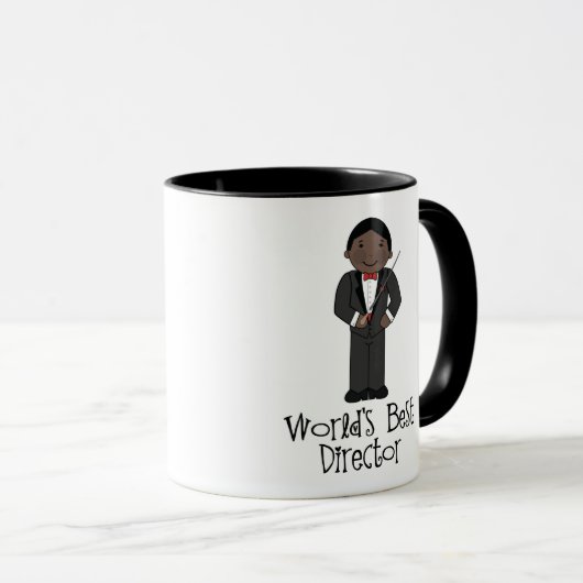 民族の世界の最も最高のな音楽ディレクター マグカップ (正面右)