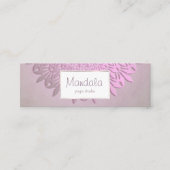 民族の勾配の曼荼羅 スキニー名刺 (正面)