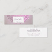 民族の勾配の曼荼羅 スキニー名刺 (正面/裏面)