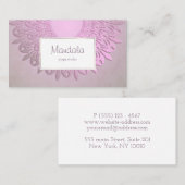 民族の勾配の曼荼羅 名刺 (正面/裏面)