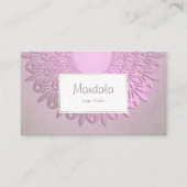 民族の勾配の曼荼羅 名刺 (正面)