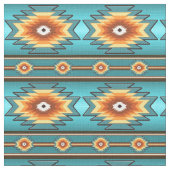 民族の南西パターン ファブリック (クローズアップ)