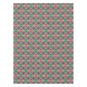 民族の幾何学的なパターン テーブルクロス (正面)