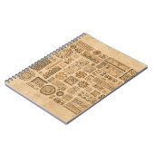 民族の手作りオーナメント ノートブック (左側)