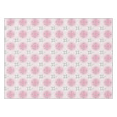 民族の抽象的なペイズリー テーブルクロス (正面(横))