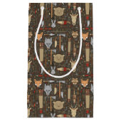 民族の狩りパターン スモールペーパーバッグ (正面)