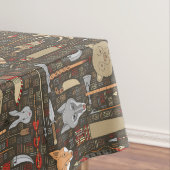 民族の狩りパターン テーブルクロス (インサイチュ)