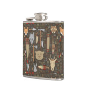 民族の狩りパターン フラスク (左)