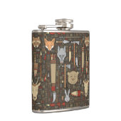 民族の狩りパターン フラスク (右)