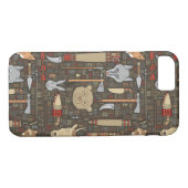 民族の狩りパターン Case-Mate iPhoneケース (裏面(横))
