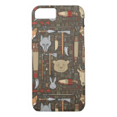 民族の狩りパターン Case-Mate iPhoneケース (裏面)