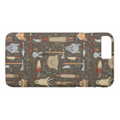 民族の狩りパターン Case-Mate iPhoneケース (裏面(横))