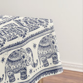 民族の種族のアステカな象パターン テーブルクロス (インサイチュ)