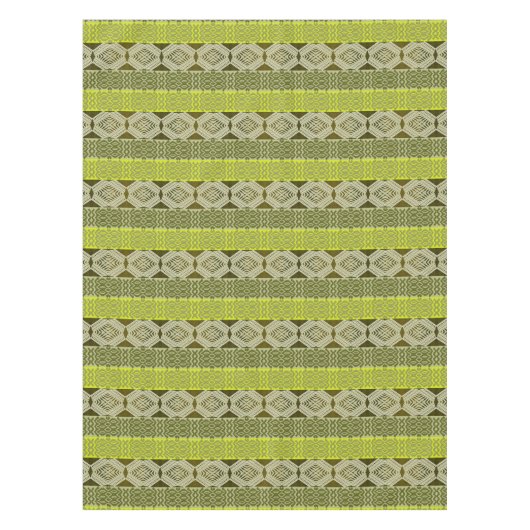 民族の種族のアフリカパターン テーブルクロス (正面)