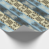 民族の種族のアフリカパターン ラッピングペーパー (角)