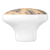 民族の羽の輪郭パターン セラミックノブ (側面)