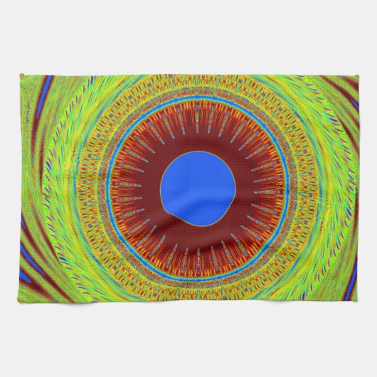 民族の良い日と良い夜を キッチンタオル (横)