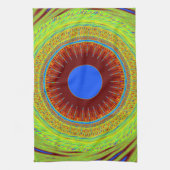 民族の良い日と良い夜を キッチンタオル (縦)