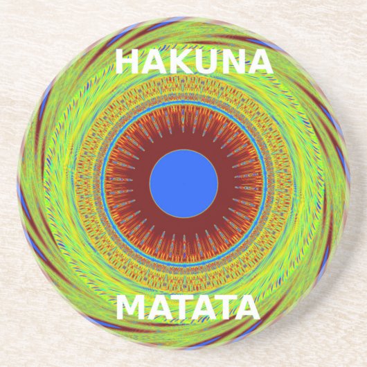 民族の良い日と良い夜を コースター (正面)