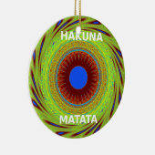 民族の良い日と良い夜を セラミックオーナメント (右)