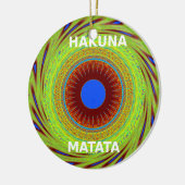 民族の良い日と良い夜を セラミックオーナメント (左)