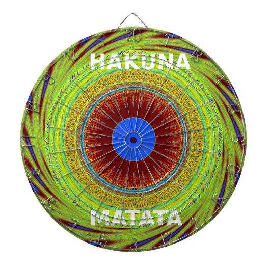 民族の良い日と良い夜を ダーツボード (正面)